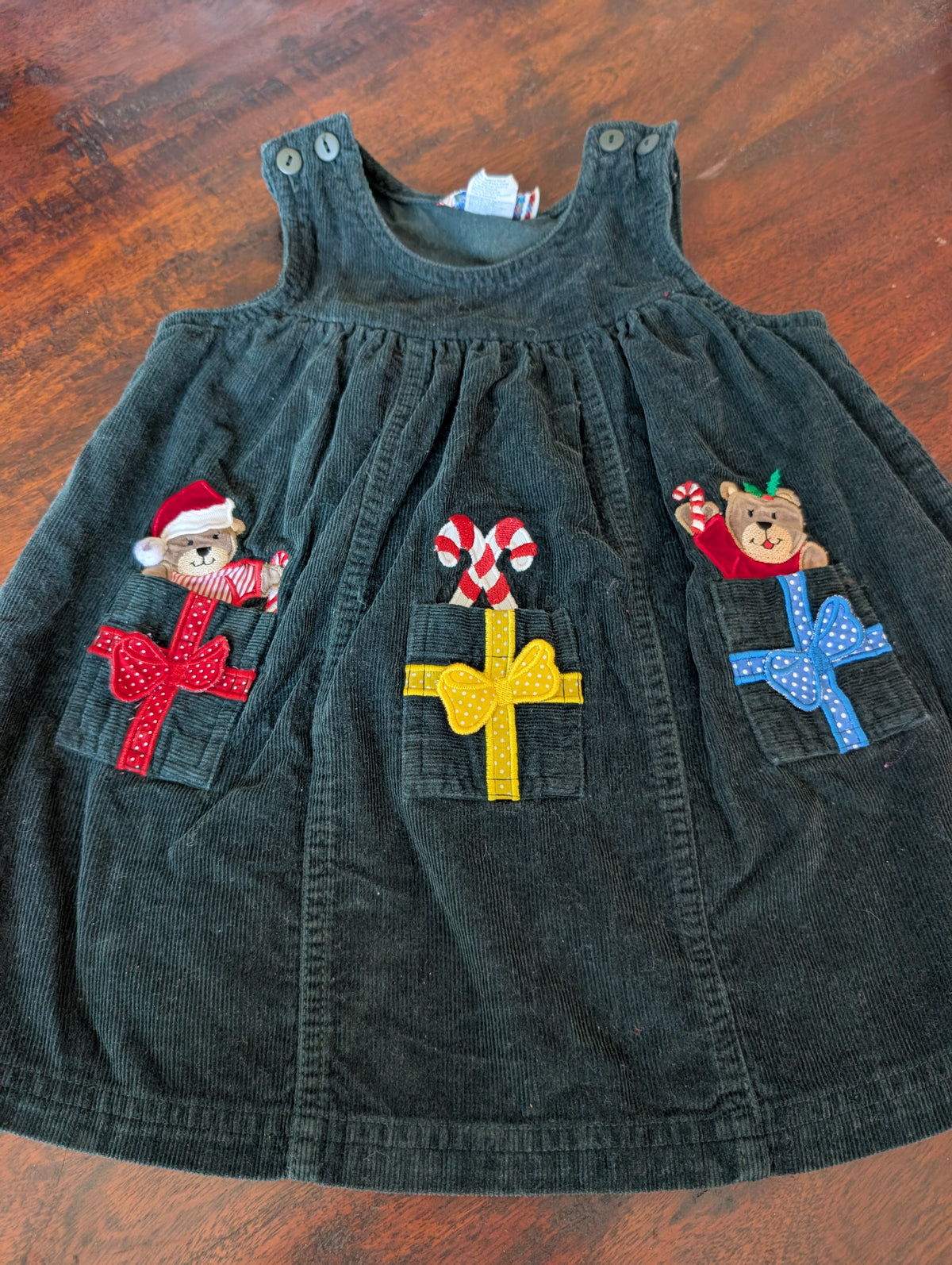 Seller 123 - Vintage Holiday Dress Girls 3T (runs small)