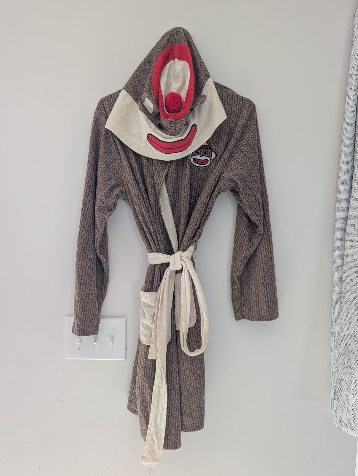 Seller 123 - Sock Monkey Robe
