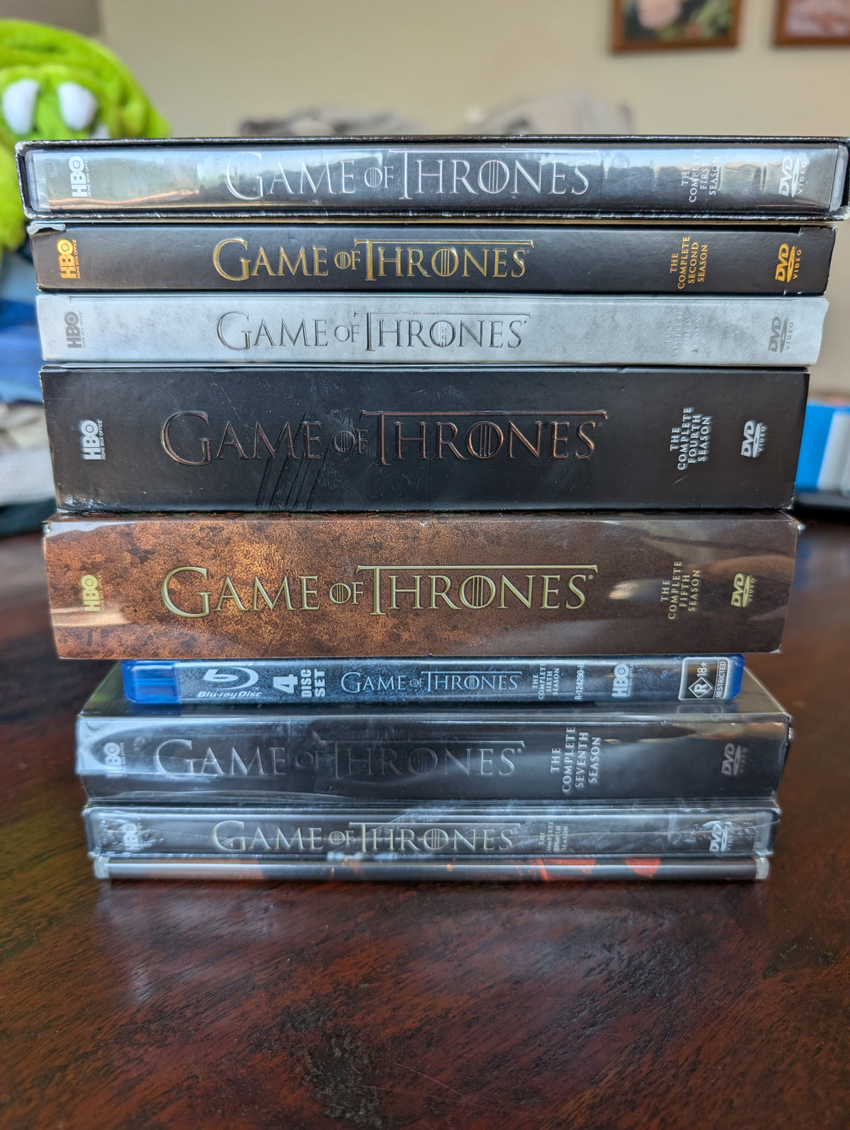 Seller 123 - Game of Thrones Complete DVD collection