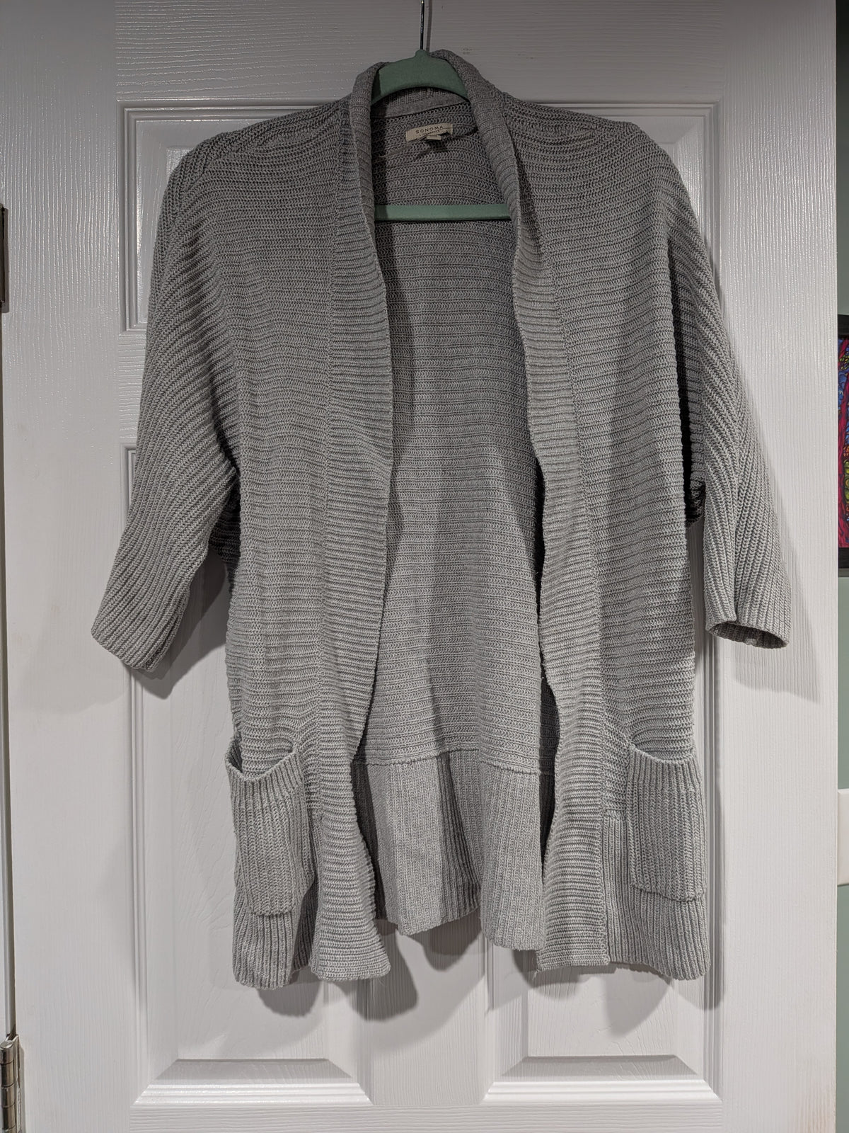 Seller 2. Sonoma grey womens cardigan size small.