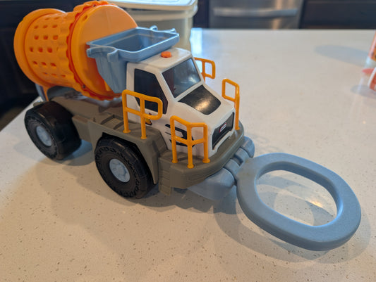 Seller 123 - Rock Tumbler Truck with Working Metal Detector