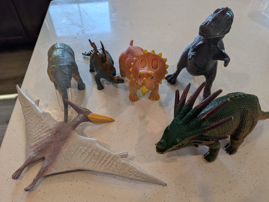 Seller 123 - Large Plastic Dino Set
