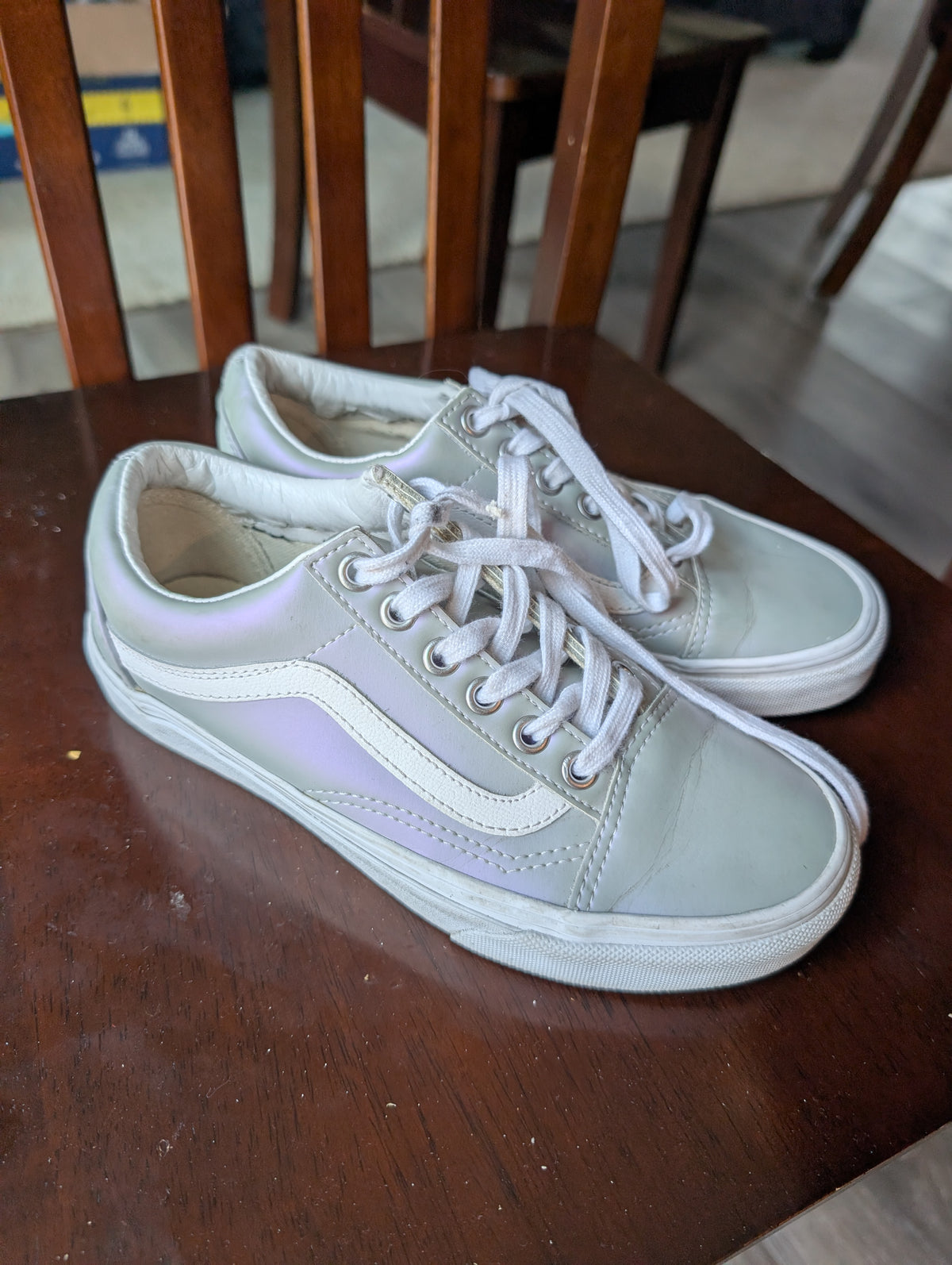 Seller 123 - Purple Irridescent Vans Womens 5.5