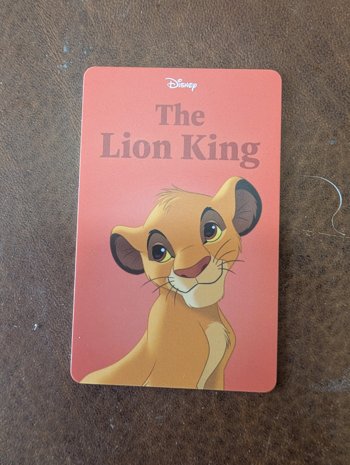 Seller 123 - Yoto Card Disney Lion King