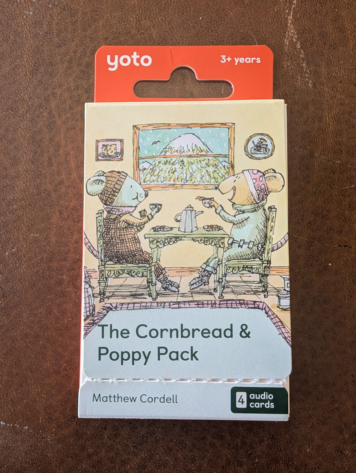 Seller 123 - Yoto Card Cornbread and Poppy Set COMPLETE