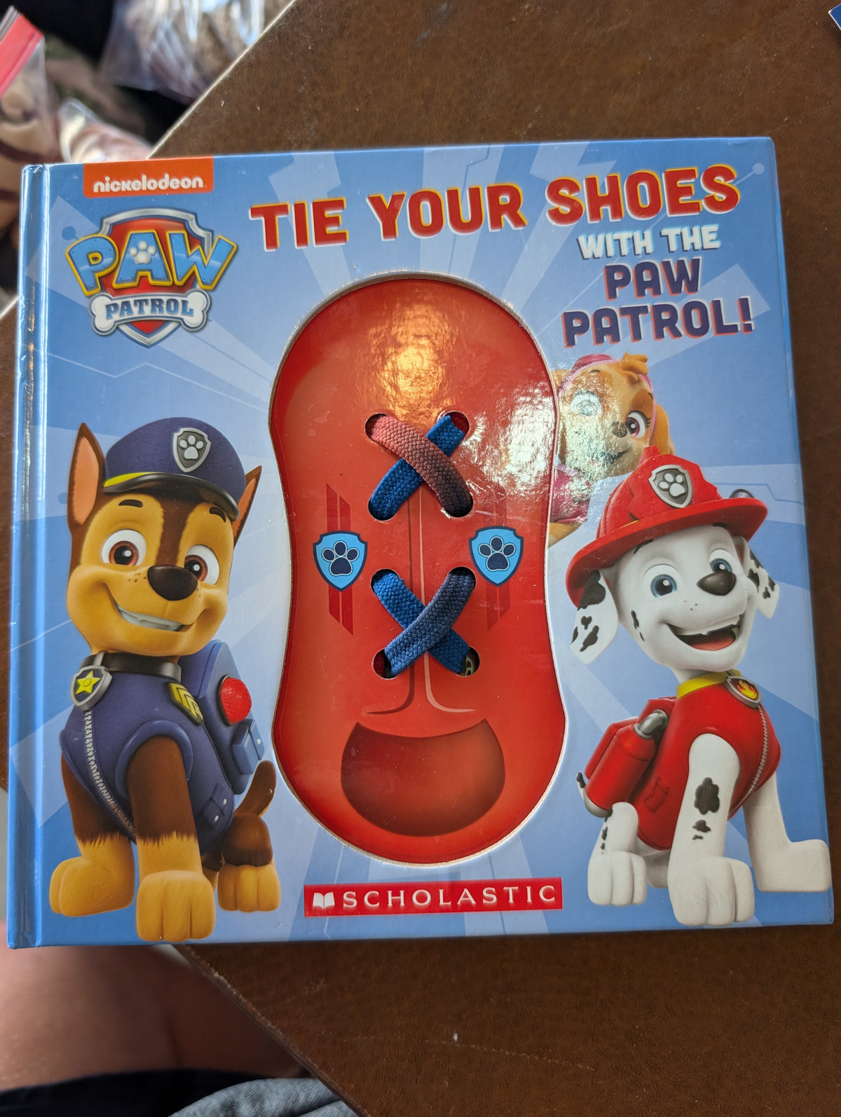 Seller 123 - Paw Patrol Learn to Tie Book