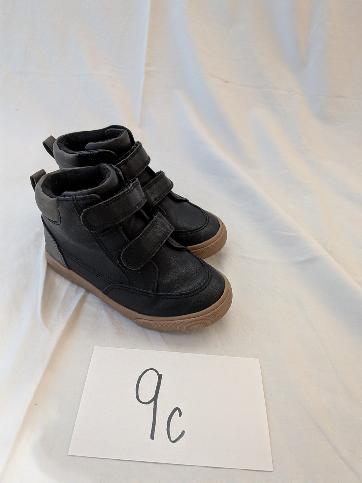 199 Cat and Jack high top sneakers black 9c