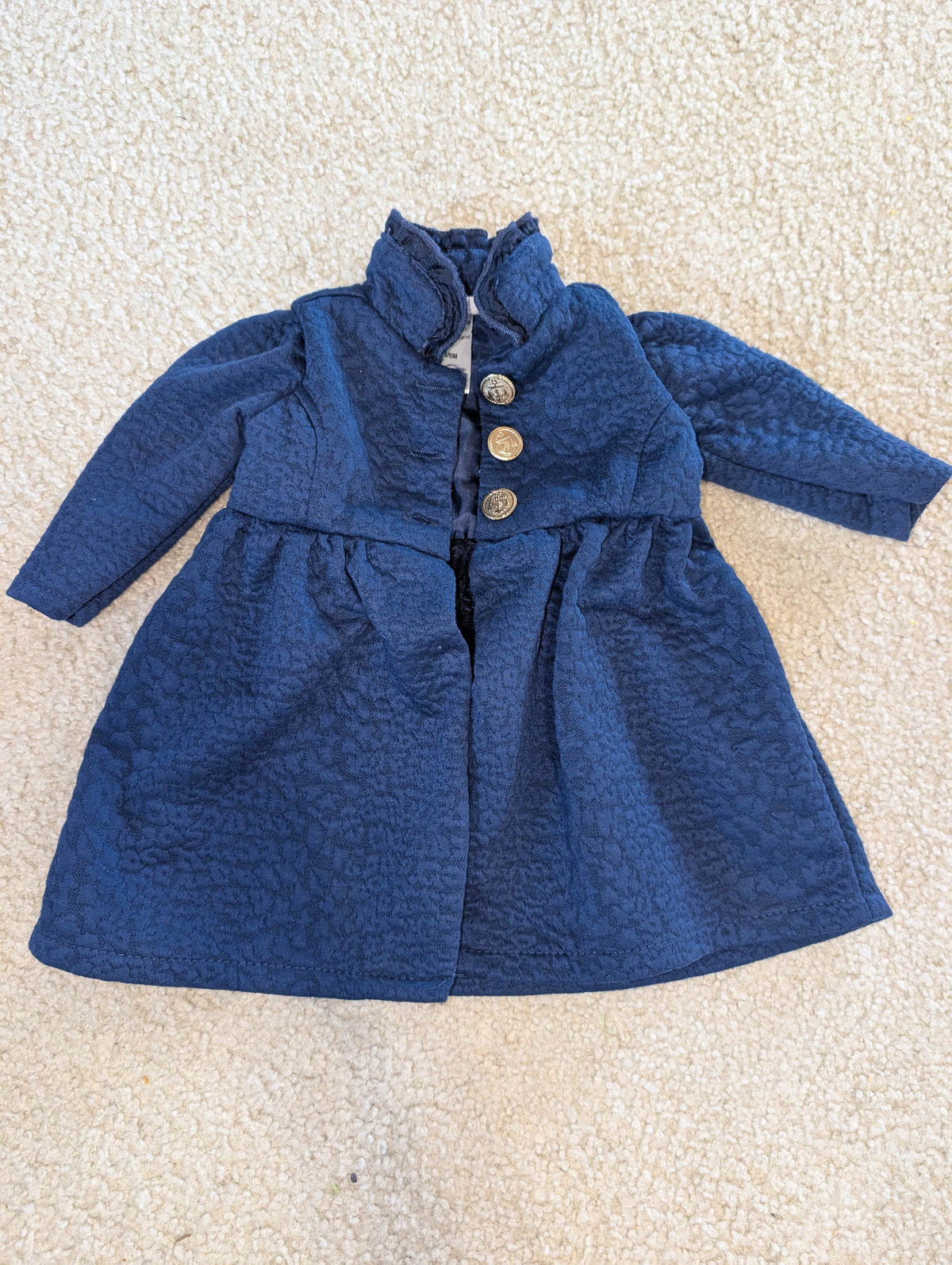 Seller 123 - 3-6mo Navy Blue Coat