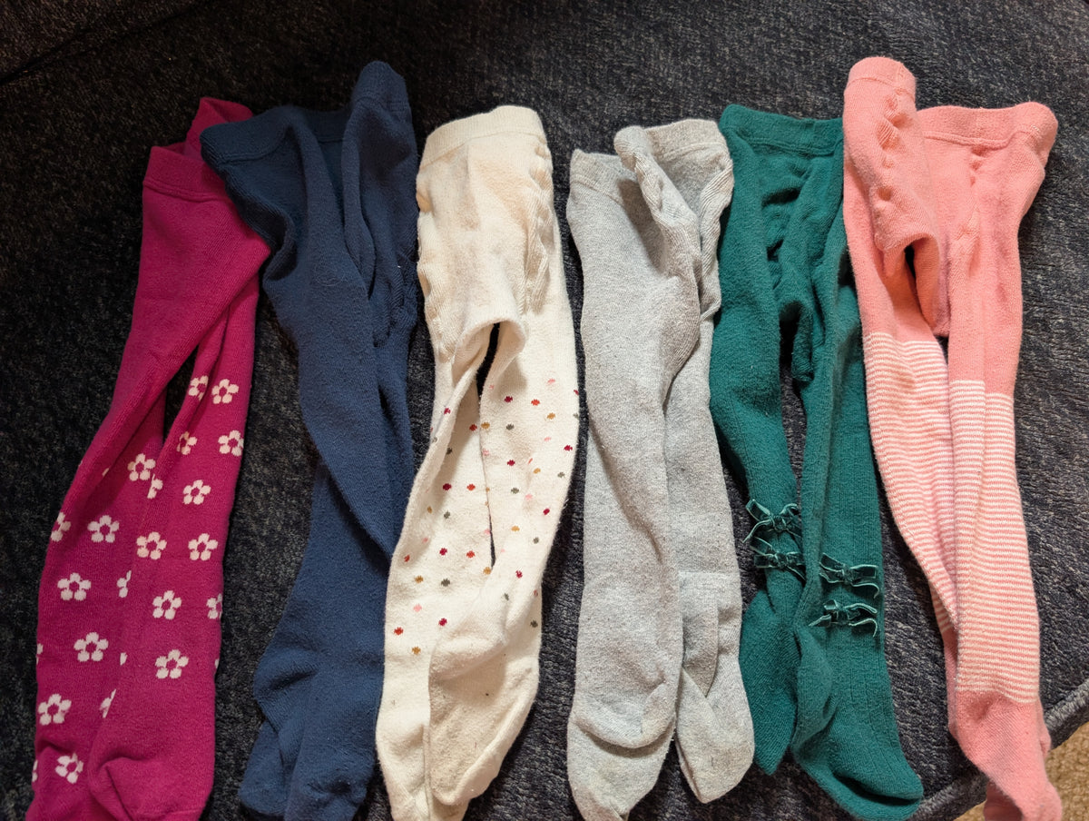 Seller 123 - Girls Tights 6-18mo
