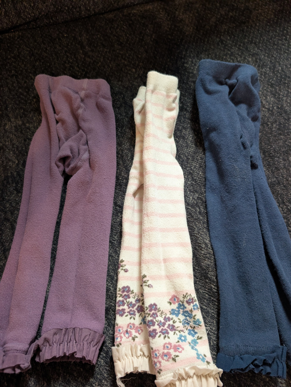 Seller 123 - Ruffle Butt Footless Tights Girls 12-24mo