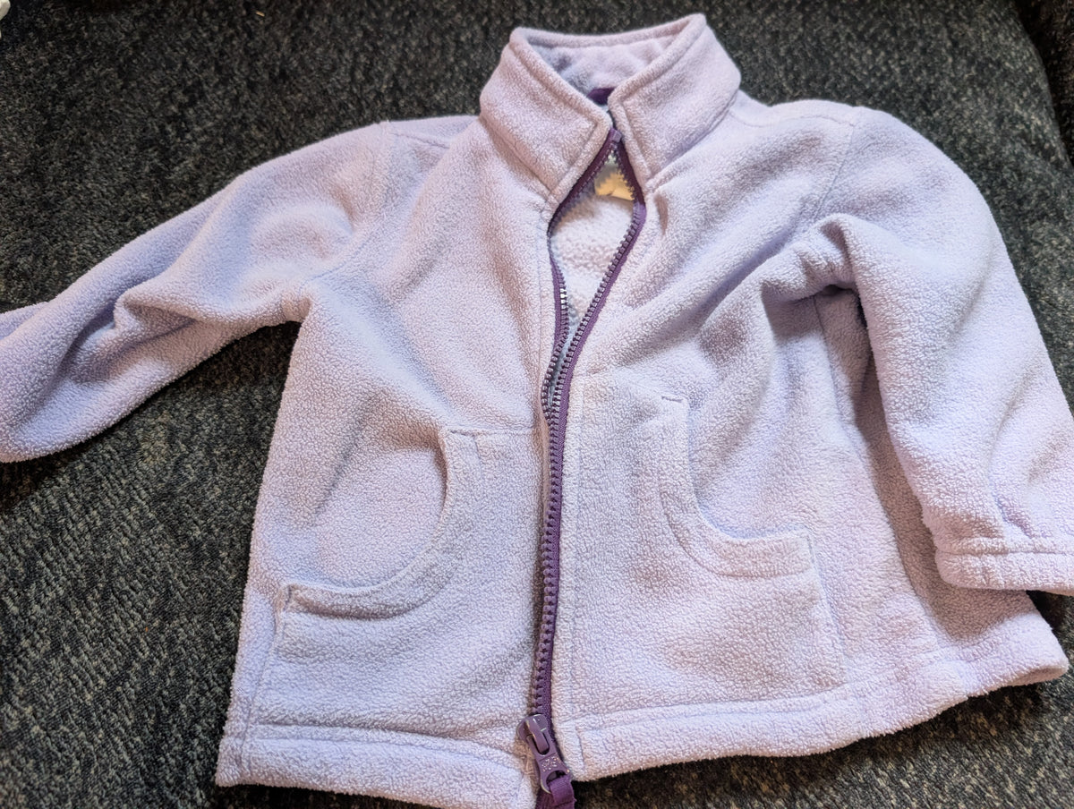 Seller 123 - Children's Place Girls size 18mo Purple Fleece Jacket