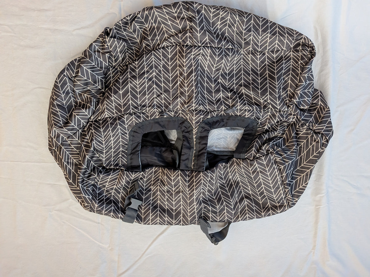 199 skip hop shopping cart cover grey