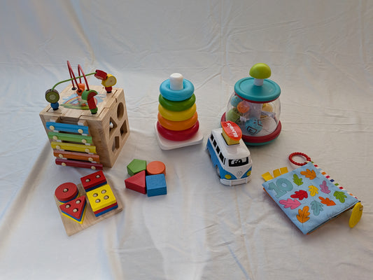 199 Assorted baby toys