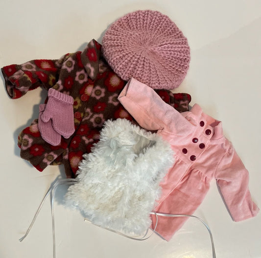 #121 American Girl Doll bitty baby winter outfit, EUC