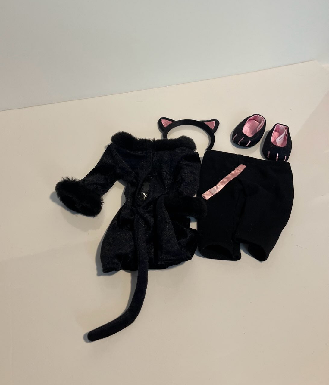#121 American Girl Doll cat costume, EUC