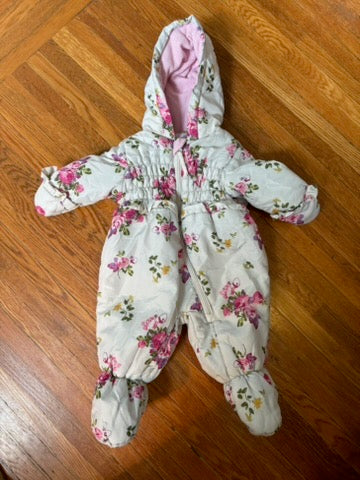 Seller 183 - Roth Child Girls 3-6 Month Snowsuit- EUC