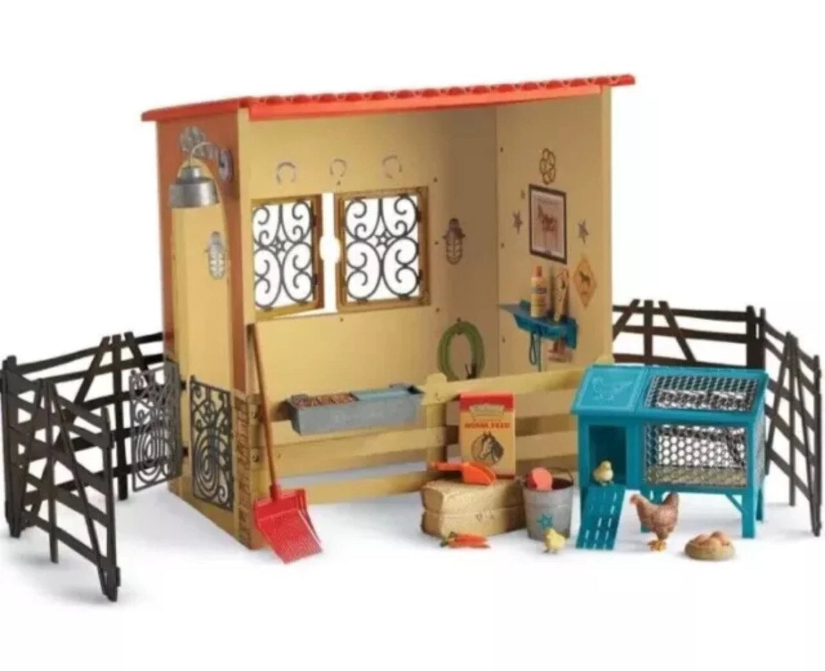 135 AG horse stable, no missing pieces, BN, only played with a handful of times. (see stock picture)