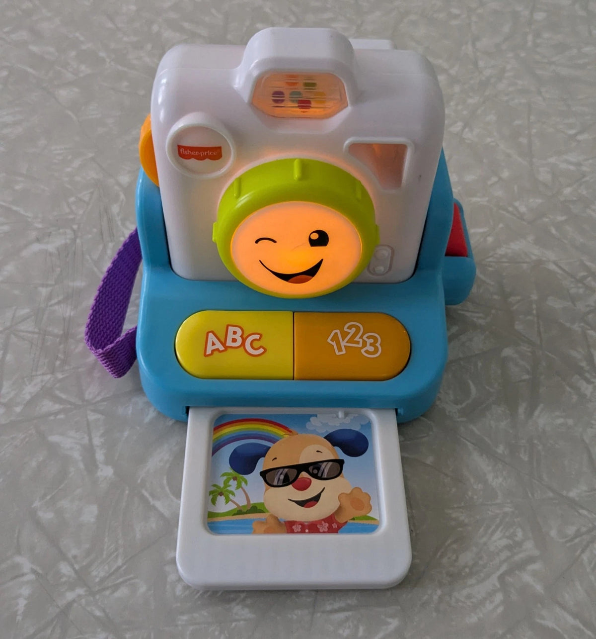 #61 Fisher Price Click & Learn Instant Camera - Lights & Sound Work!