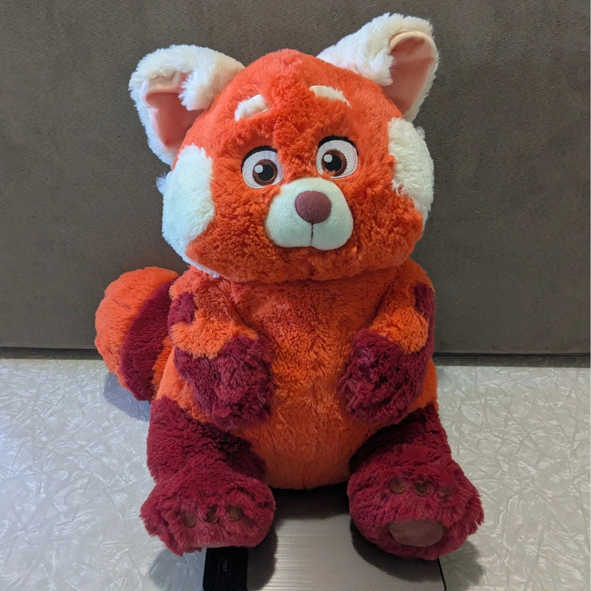 #61 Disney Turning Red Mei Lee Red Panda Plush Large  18 Inch Pixar Stuffed Animal