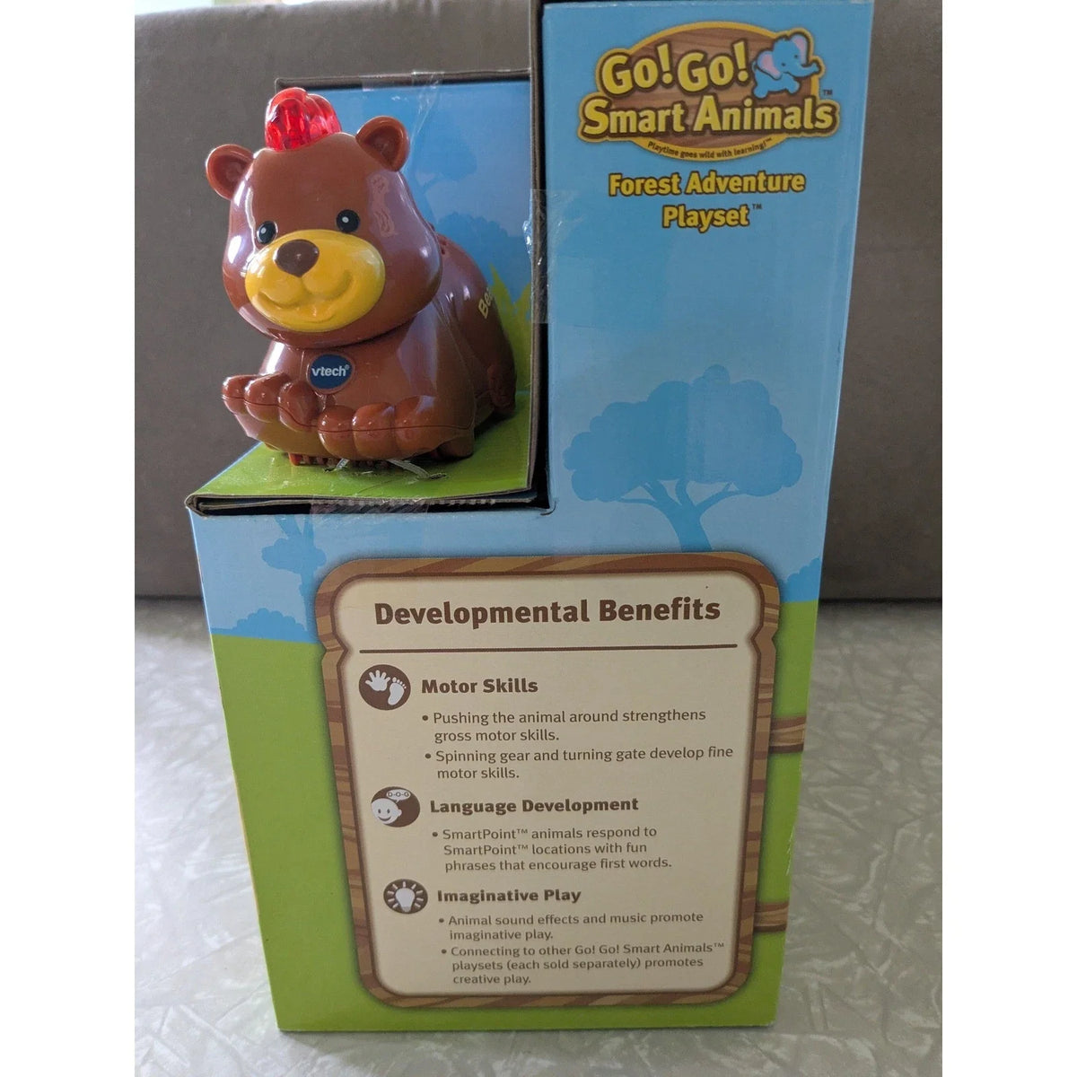 #61 Vtech Go! Go! Smart Animals Forest Adventure Playset New in Box