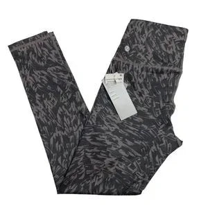 Seller 67 - Z by Zella High Waist 7/8 Leggings Grey Phantom Feathery Print XS New