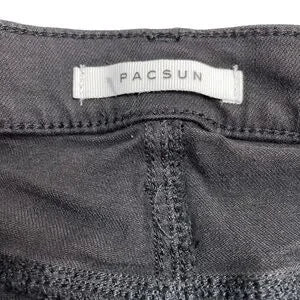 Seller 67 - Pacsun Perfect Fit Jegging Black Skinny Distressed Size 23