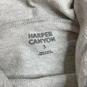 Seller 67 - Harper Canyon Hoodie Bundle Grey Hearts Yellow Zip Up Size 3 New Nordstrom