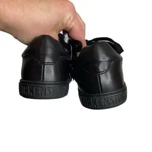 Seller 67 - Birkenstock Porto Kids Natural Leather Shoes Black EU 29 US 11-11.5 New