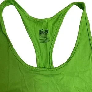 Seller 67 - Nike Dri-Fit Lime Green Racerback Tank Small