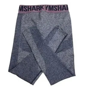 Seller 67 - Gymshark Flex Leggings Navy Marl Mallow Purple Small