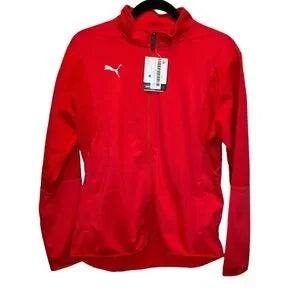 Seller 67 - Puma Liga Training Jacket Full Zip Red White Women's Large New