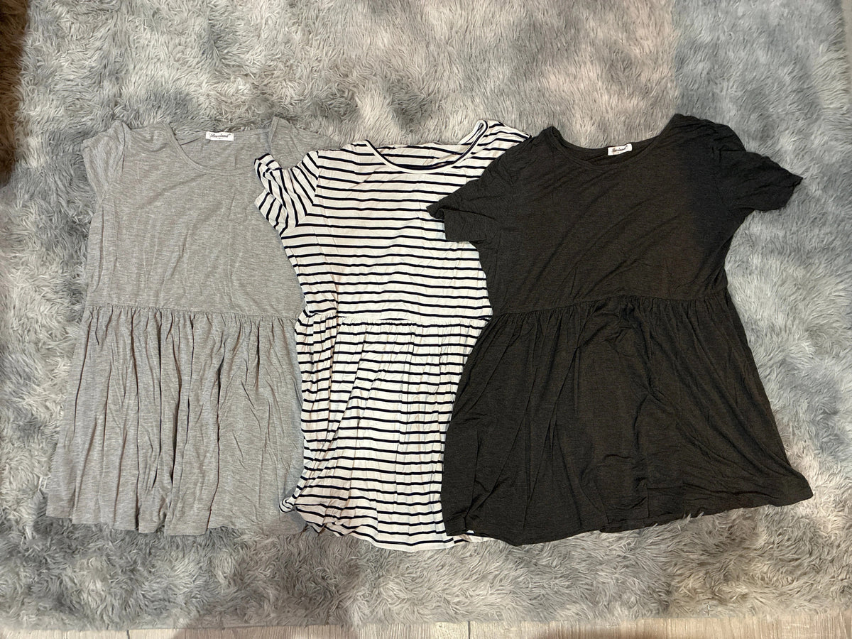 SCO46-Bearsland-maternity tops-women-XL-3 pack