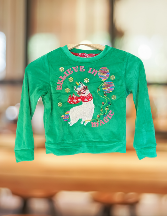 #59 Girls Size 6 Christmas Sweater
