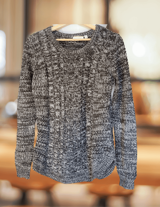#59 Womens M Crewneck Fishermans Sweater