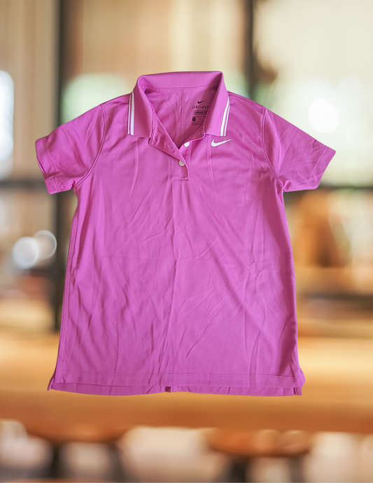 #59 Nike Girls M Dry Fit Polo