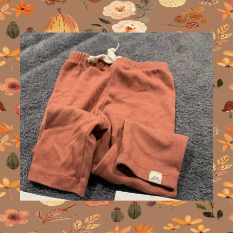 #69 REDUCED 2T Orange Leggings