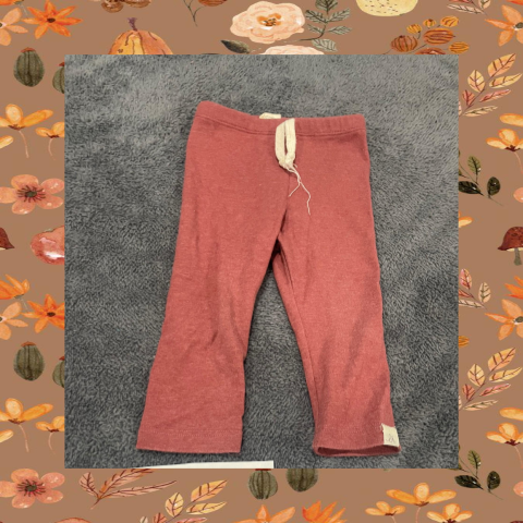 #69 REDUCED 12-18 Month Red Leggings