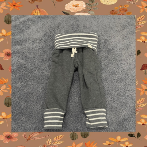 #69 REDUCED 3-6 Month Charcoal Gray Joggers