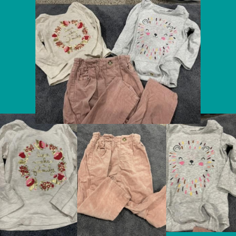 #69 REDUCED 12-18 Month Long Sleeve & Pants Bundle