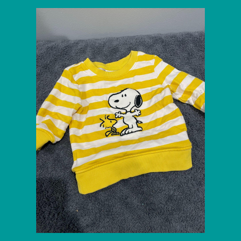 #69 6-12m Snoopy Sweatshirt