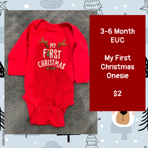 #69 3-6 Month Onesie