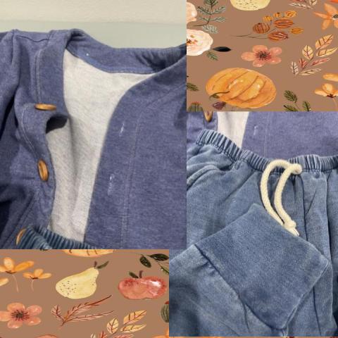 #54 Cardigan & Pants Set 3T