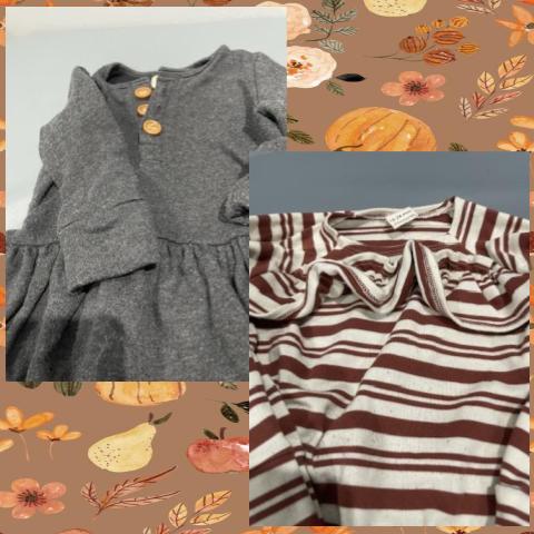 #54 Dress & Candy Cane Shirt 18-24 M