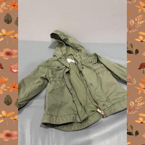 #54 Green Utility Jacket 18-24 M