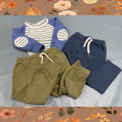 #54 Blue Sweatshirt & Pants Set 6-12 M