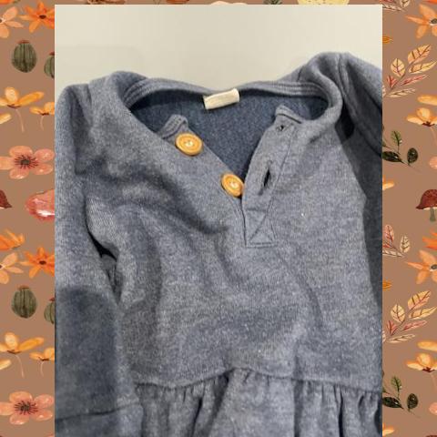 #54 12-18 M Blue Dress