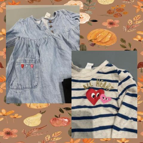 #54 Heart Set 12-18 M