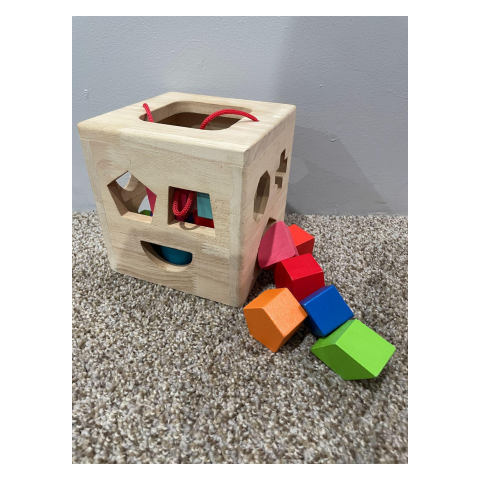 #69 Wooden Shape Box