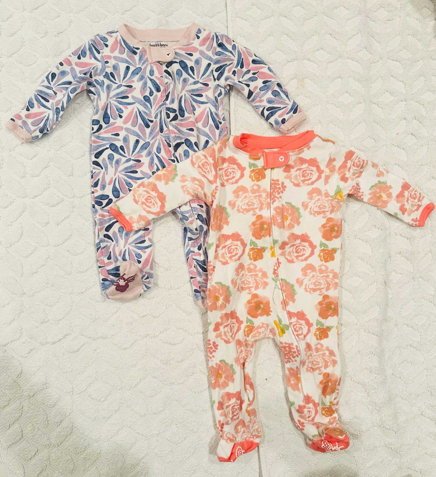 Seller #51: Burts Bees Girls Pajama Bundle 0-3 month