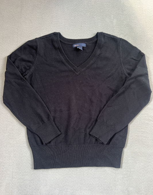 #154 Size 8 Gap black v-neck sweater, VGUC